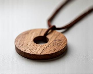 Colgante de madera personalizado