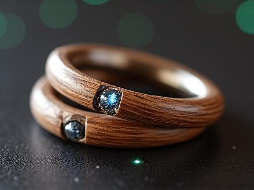 Integración de tecnología en joyería de madera